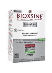 Shampoo hiustenlähtöön Bioxsine 300 ml hinta ja tiedot | Bioxsine Hajuvedet ja kosmetiikka | hobbyhall.fi
