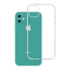 Case 3MK Clear Case 1,2 mm Apple iPhone 11:lle hinta ja tiedot | Puhelimen kuoret ja kotelot | hobbyhall.fi