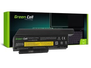Green Cell Laptop Battery 42T4940 42T4868 for Lenovo ThinkPad X220 X220i X220s 6600 mAh hinta ja tiedot | Kannettavien tietokoneiden akut | hobbyhall.fi