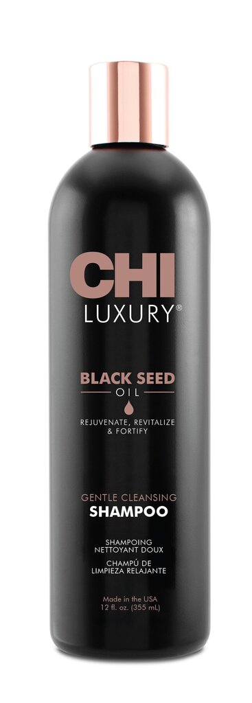 Hiusshampoo CHI Luxury Black Seed Oil Gentle Cleansing 355ml hinta ja tiedot | Shampoot | hobbyhall.fi