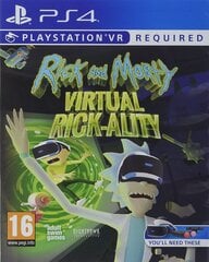 Rick and Morty: Virtual Rick-ality, Playstation 4 hinta ja tiedot | Tietokone- ja konsolipelit | hobbyhall.fi