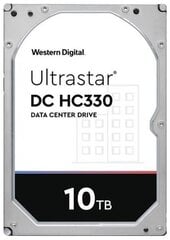 Drive server HDD Western Digital Ultrastar DC HC330 WUS721010ALE6L4 (10 TB; 3.5 Inch; SATA III) hinta ja tiedot | Kovalevyt | hobbyhall.fi
