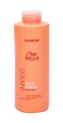 Kuiville hiuksille tarkoitettu shampoo Wella Nutri-Enrich Invigo 1000ml hinta ja tiedot | Shampoot | hobbyhall.fi