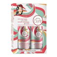 Kiharat hiustenhoitosetti INOAR Divine Curls Duo Kit: shampoo 250 ml + hoitoaine 250 ml