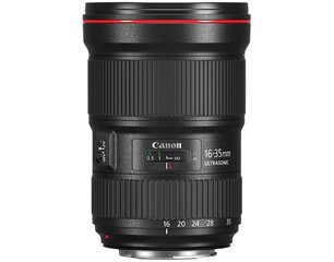 Canon EF 16-35mm f/2.8L III USM hinta ja tiedot | Canon Puhelimet, älylaitteet ja kamerat | hobbyhall.fi