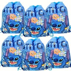 1 kpl Disney Lilo &amp; Stitch Säilytyspussi Ei-kudottu Pinkki Enkelistitch Nyöripussit Juhlakoriste Syntymäpäivä Joulu Lahja. hinta ja tiedot | Lahjapaketointi | hobbyhall.fi