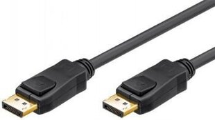 Kaapeli Goobay V1.2, DisplayPort, 1 m hinta ja tiedot | Kaapelit ja adapterit | hobbyhall.fi