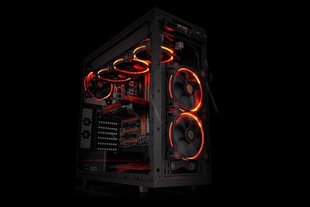 Thermaltake Riing 14 LED CL-F039-PL14RE-A hinta ja tiedot | Tietokoneen tuulettimet | hobbyhall.fi