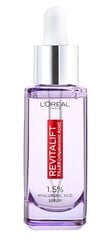 L'Oreal Paris Revitalift Filler 1,5% Hyaluronic Acid Anti-Wrinkle Serum -seerumi 30ml hinta ja tiedot | Kasvoöljyt ja seerumit | hobbyhall.fi