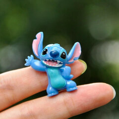 Disney 12kpl/setti Stitch Hahmo Setti, Anime Mini Stitch Toimintahahmon Nuket, Koti Juhla Koriste, Joululahja. hinta ja tiedot | Ilmapallot | hobbyhall.fi