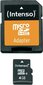 Atminties kortelė Intenso micro SD 4GB CL4 hinta ja tiedot | Puhelimen muistikortit | hobbyhall.fi