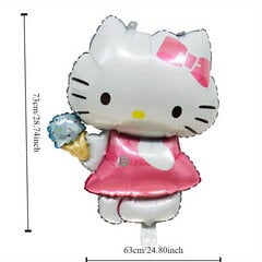 Hello Kitty Folioilmapallo Setti - Hahmojuhlakoristeet, Kestävä Muovi, Monipakkaus Syntymäpäiväjuhliin hinta ja tiedot | Ilmapallot | hobbyhall.fi