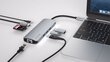 Swissten USB-C Hub 8in1 with 3X USB 3.0 / 1X USB-C Power Delivery / 1X microSD / 1X SD / 1x HDMI 4K / 1x LAN RJ45 / Aluminum body hinta ja tiedot | Adapterit | hobbyhall.fi