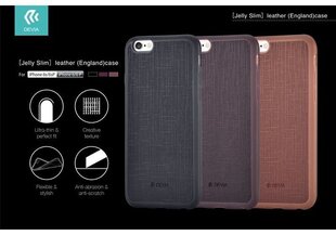 Devia Jelly England Silicone Back Case Apple iPhone 7 Plus / 8 Plus (Mocco Blister) hinta ja tiedot | Puhelimen kuoret ja kotelot | hobbyhall.fi