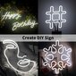 Kirkasta Kotisi 5V USB Neon LED Valonauha - Täydellinen Jouluun, Syntymäpäivään &amp; Muuhun! hinta ja tiedot | Jouluvalot | hobbyhall.fi