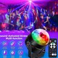 Ääniohjautuvat RGB Disco Valot Juhliin - 7 Tilat hinta ja tiedot | Pöytävalaisimet | hobbyhall.fi