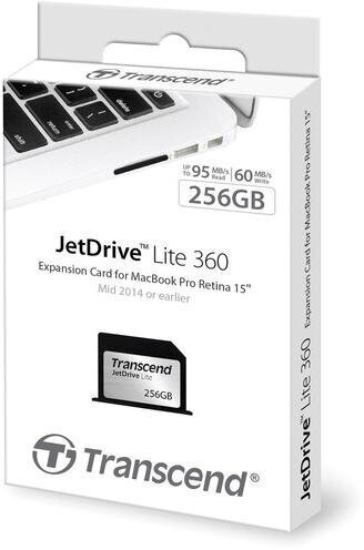 Transcend SD JetDrive Lite 360 256GB hinta ja tiedot | Kameran muistikortit | hobbyhall.fi