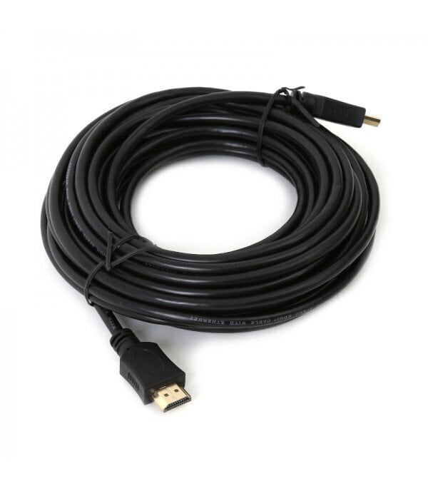 Omega Cable Hdmi V.1.4 10m, musta hinta ja tiedot | Kaapelit ja adapterit | hobbyhall.fi