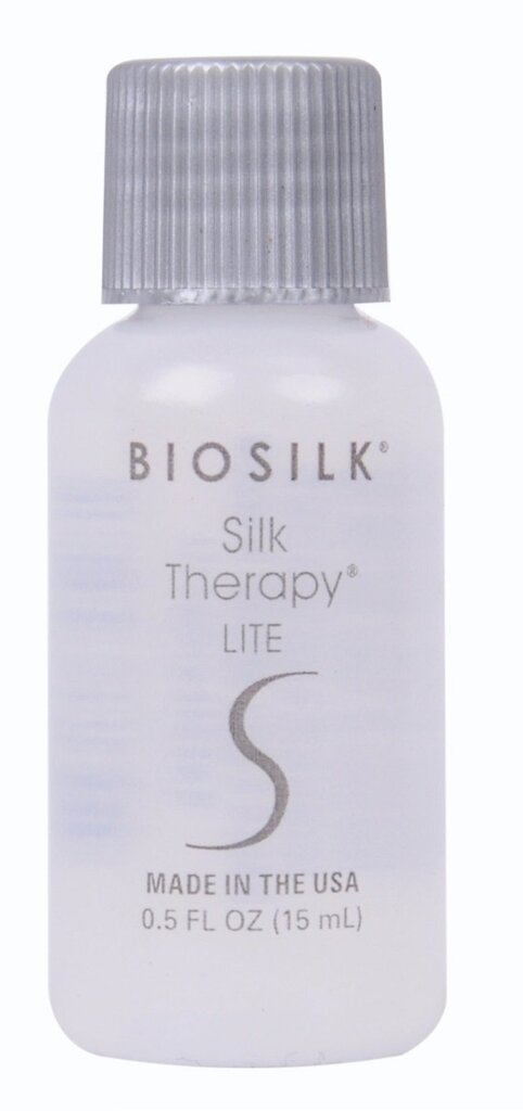Kevyt silkki hiuksille BIOSILK Silk Therapy Lite 15 ml hinta ja tiedot | Naamiot, öljyt ja seerumit | hobbyhall.fi