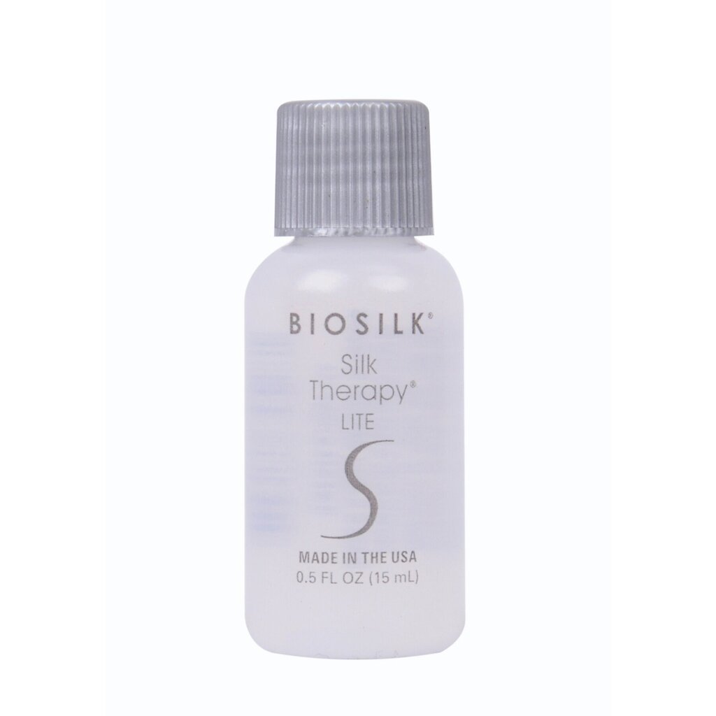 Kevyt silkki hiuksille BIOSILK Silk Therapy Lite 15 ml hinta ja tiedot | Hiusnaamiot, öljyt ja seerumit | hobbyhall.fi