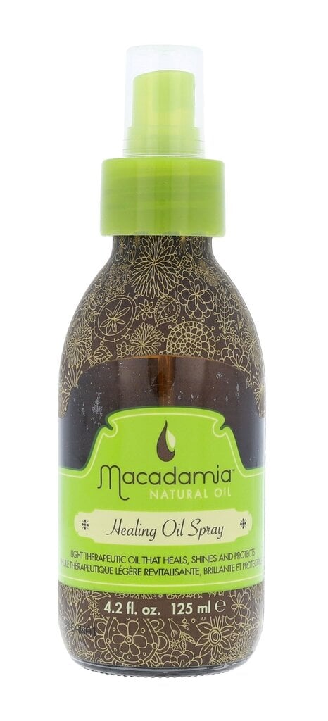 Macadamia Healing Oil 125 ml Luonnollinen hiustenhoitosuihke hinta ja tiedot | Naamiot, öljyt ja seerumit | hobbyhall.fi