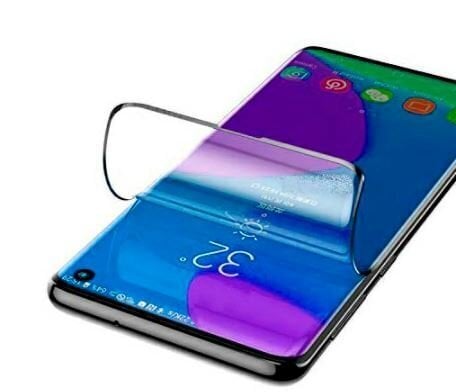 RoGer Anti-Microbial Polymer Glass 9H Full Screen Protector Curved For Samsung Note 10 hinta ja tiedot | Näytönsuojakalvot ja -lasit | hobbyhall.fi