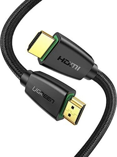 HDMI kaapeli UGREEN, 4K, 2 m, musta, HD118 hinta ja tiedot | Kaapelit ja adapterit | hobbyhall.fi