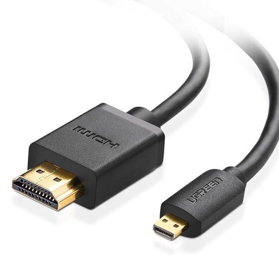 Ugreen HD127 HDMI-kaapeli, 4K 3D, 3m, musta hinta ja tiedot | Kaapelit ja adapterit | hobbyhall.fi