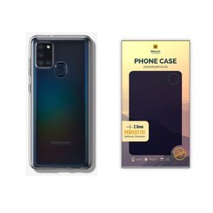 Mocco Original Clear Case 2mm Silicone Case for Samsung Galaxy A21 Transparent (EU Blister) hinta ja tiedot | Mocco Puhelimet, älylaitteet ja kamerat | hobbyhall.fi