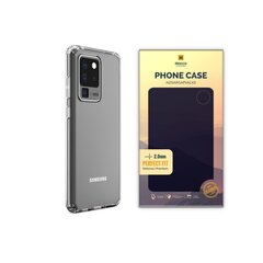 Mocco Original Clear Case 2mm Silicone Case for Samsung Galaxy S20 Ultra Transparent (EU Blister) hinta ja tiedot | Puhelimen kuoret ja kotelot | hobbyhall.fi