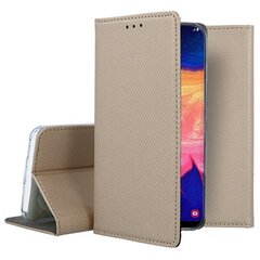 Mocco Smart Magnet Book Case For LG K51S Gold hinta ja tiedot | Puhelimen kuoret ja kotelot | hobbyhall.fi