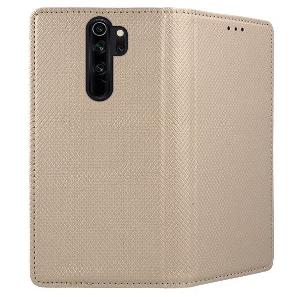 Mocco Smart Magnet Book Case For Huawei P40 PRO Gold hinta ja tiedot | Puhelimen kuoret ja kotelot | hobbyhall.fi