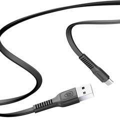 Baseus Tough sarja microUSB 2A 1M musta CAMZY-B01 hinta ja tiedot | Puhelinkaapelit | hobbyhall.fi