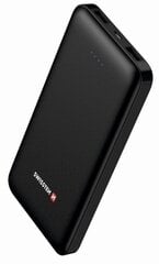 Swissten Worx Power Portable Power Bank 2x 2.4А USB / Smart IC / 20000 mAh / Black hinta ja tiedot | Varavirtalähteet | hobbyhall.fi