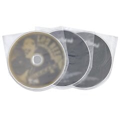 50/100kpl CD/DVD Sisähihat Läpinäkyvä Muoviholkki Antistaattinen 12.7cm CD Ja DVD Säilytykseen hinta ja tiedot | Soittimien lisätarvikkeet | hobbyhall.fi