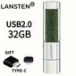 32GB 64GB 128GB Korut Kristalli Huulipuna USB-Muistitikku hinta ja tiedot | Muistitikut | hobbyhall.fi