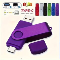 USB 2.0 TYPE C USB Muistitikku OTG 2 in 1 Nopeus Pendrive. hinta ja tiedot | Muistitikut | hobbyhall.fi