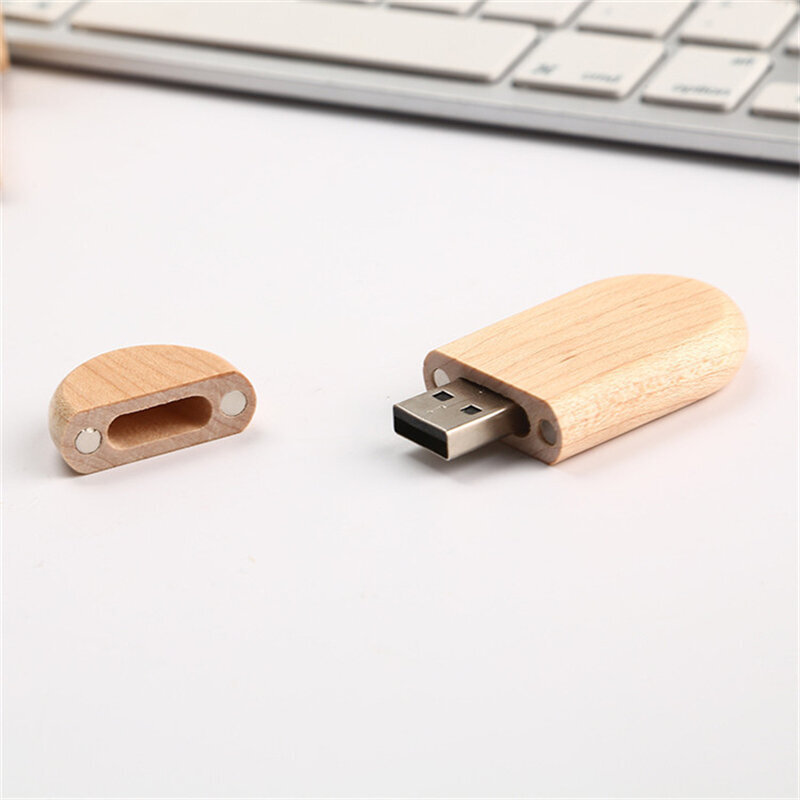 USB-muistitikku 32GB 64GB 128GB Puinen Lahja Laatikkopakkaus hinta ja tiedot | Muistitikut | hobbyhall.fi