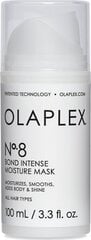 Kosteuttava hiusnaamio Olaplex Nr. 8, 100 ml hinta ja tiedot | Naamiot, öljyt ja seerumit | hobbyhall.fi