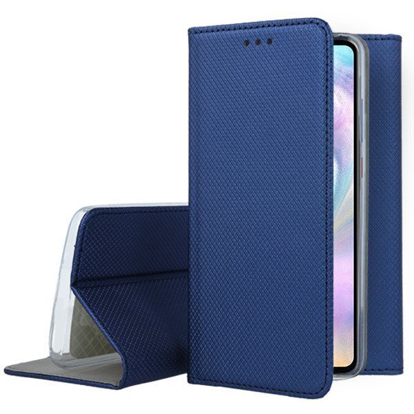 Mocco Smart Magnet Book Case For Xiaomi Mi 10 / Mi 10 Pro Blue hinta ja tiedot | Puhelimen kuoret ja kotelot | hobbyhall.fi