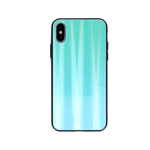 Mocco Aurora Glass Back Case for Apple iPhone 7 / 8 / SE 2020 Blue hinta ja tiedot | Puhelimen kuoret ja kotelot | hobbyhall.fi