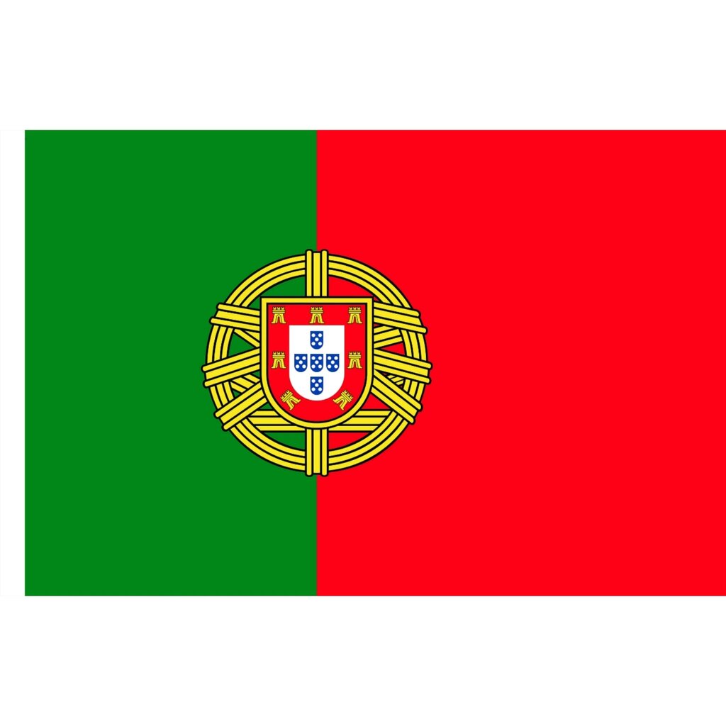 3-Pakkaus Portugalin Kansallisliput - Kestävä Polyesteri, 152.4x91.44 cm hinta ja tiedot | Liput | hobbyhall.fi