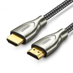 UGREEN HDMI 2.0 kaapeli, 5 m, harmaa, HD131 kaina ir informacija | Kaapelit ja adapterit | hobbyhall.fi