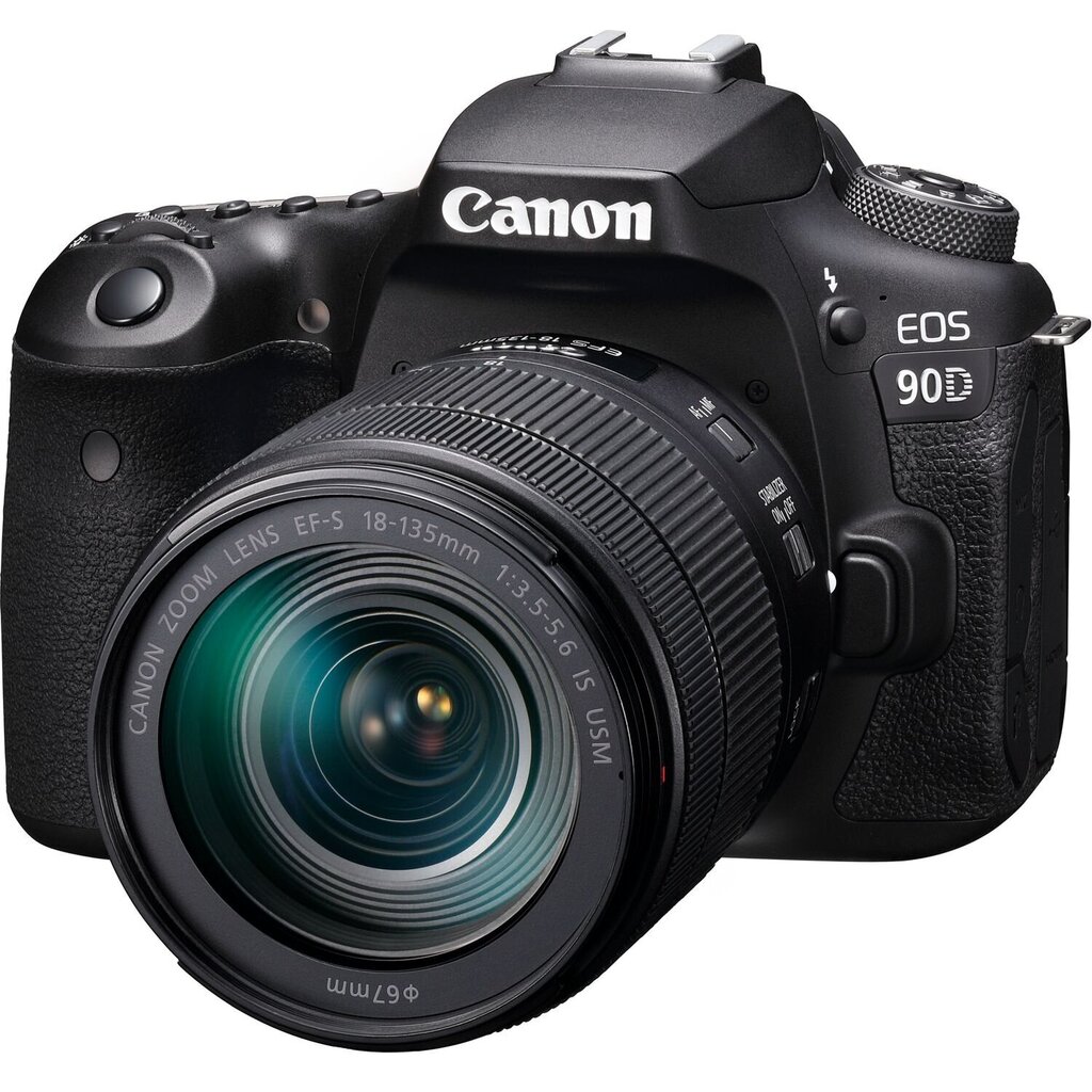 Canon EOS 90D 18-135mm IS USM hinta ja tiedot | Kamerat | hobbyhall.fi