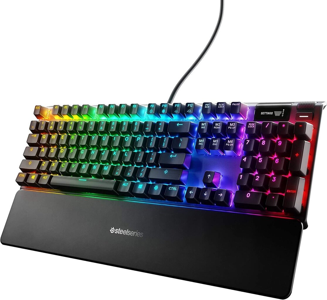 SteelSeries Apex Pro TKL Black US hinta ja tiedot | Näppäimistöt | hobbyhall.fi