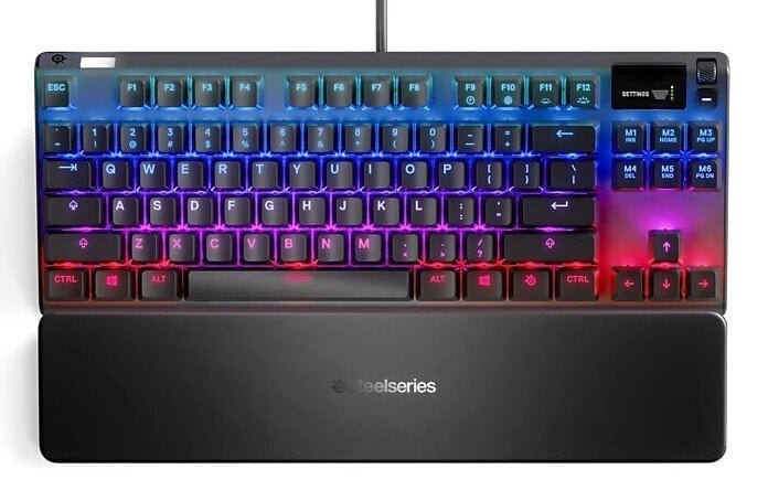 SteelSeries Apex Pro TKL Black US hinta ja tiedot | Näppäimistöt | hobbyhall.fi