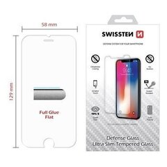 Swissten Ultra Slim Tempered Glass Premium 9H Screen Protector Apple iPhone SE 2020 hinta ja tiedot | Näytönsuojakalvot ja -lasit | hobbyhall.fi