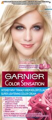 Pitkäkestoinen hiusväri Garnier Color Sensation 110 ml, 111 Silver Ultra Blond hinta ja tiedot | Hiusvärit | hobbyhall.fi