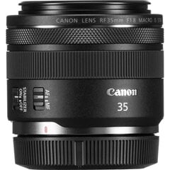 Canon RF 35mm F1.8 MACRO IS STM hinta ja tiedot | Canon Puhelimet, älylaitteet ja kamerat | hobbyhall.fi