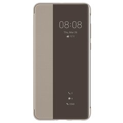 Huawei P40 suojakotelo Smart View, ruskea hinta ja tiedot | Puhelimen kuoret ja kotelot | hobbyhall.fi